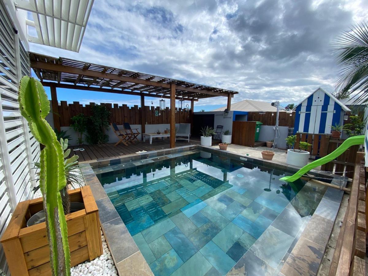 סן-פייר Maison Tonga Piscine /Jacuzzi Chambre De Luxe מראה חיצוני תמונה